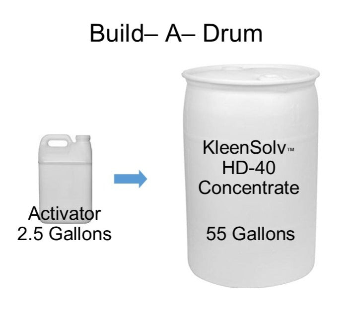 KleenSolv™ HD-40 Industrial Degreaser Activator (Free Shipping USA)
