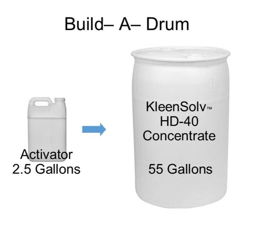 KleenSolv™ HD-40 Industrial Degreaser Activator (Free Shipping USA)